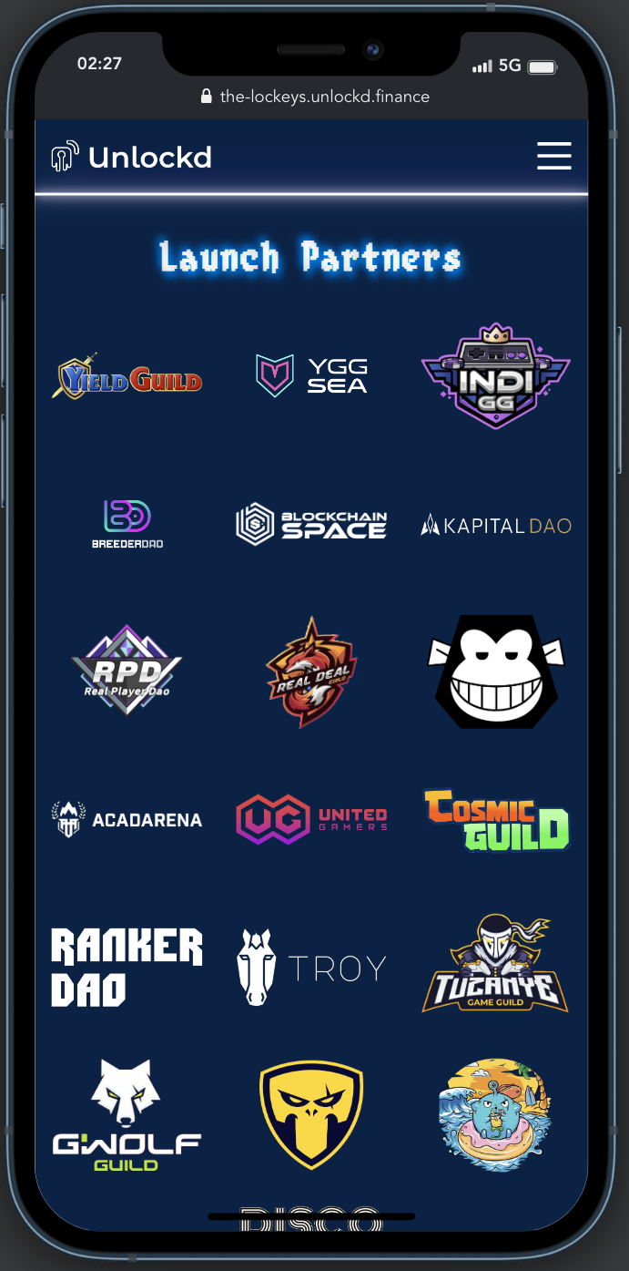 The Lockeys Mobile 6